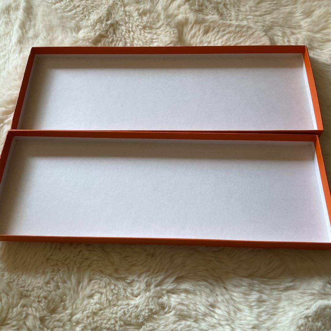 エルメス 空箱 HERMESネクタイサイズ - メルカリ