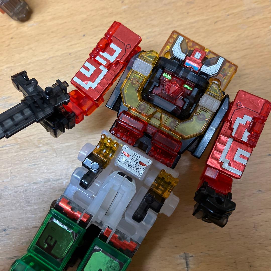 ミニプラ 動物戦隊 ジュウオウジャー クリア ワイルドトウサイドデカ