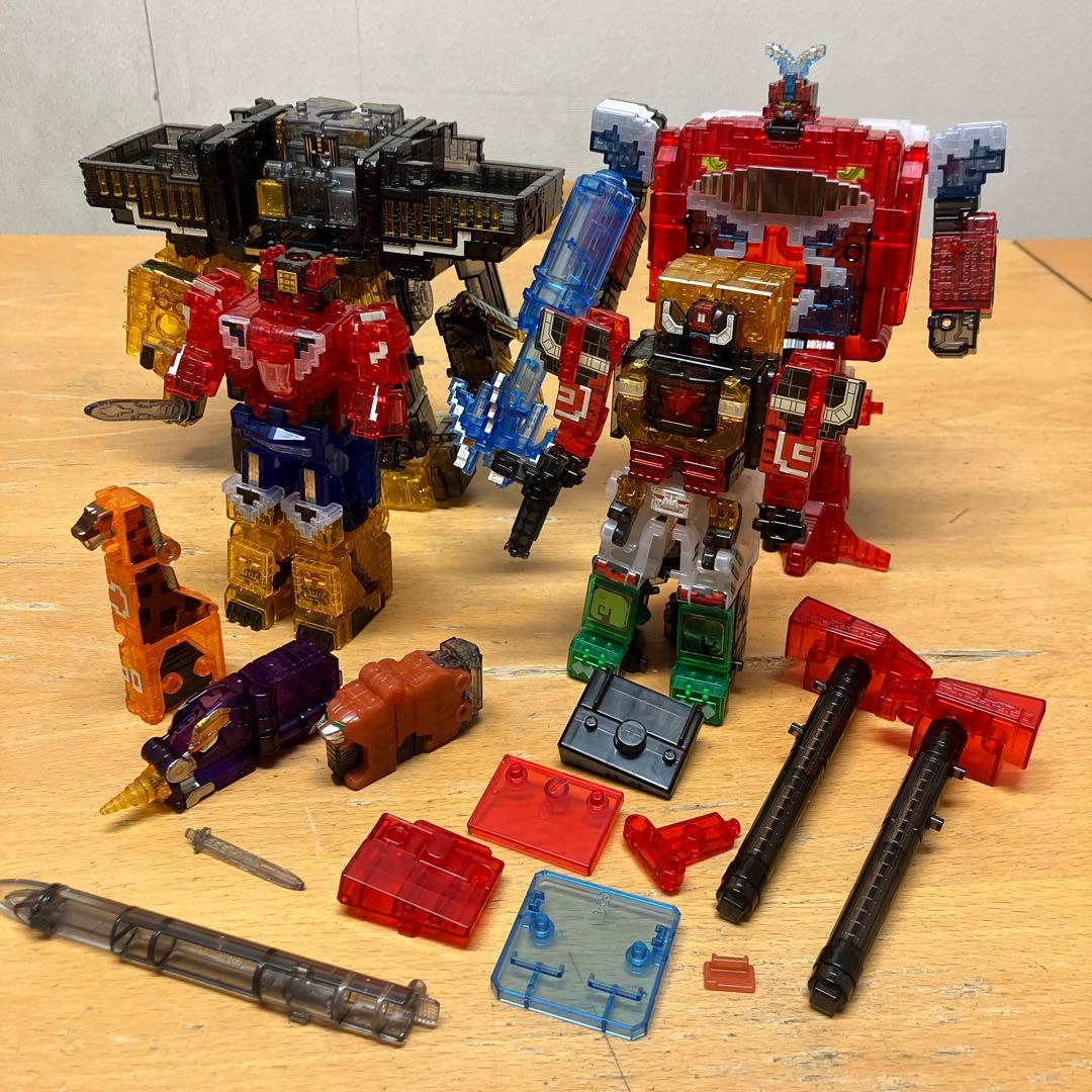 ミニプラ　動物戦隊　ジュウオウジャー　クリア　ワイルドトウサイドデカキング　食玩 ミニプラ 動物戦隊 ジュウオウジャー クリア ワイルドトウサイドデカ