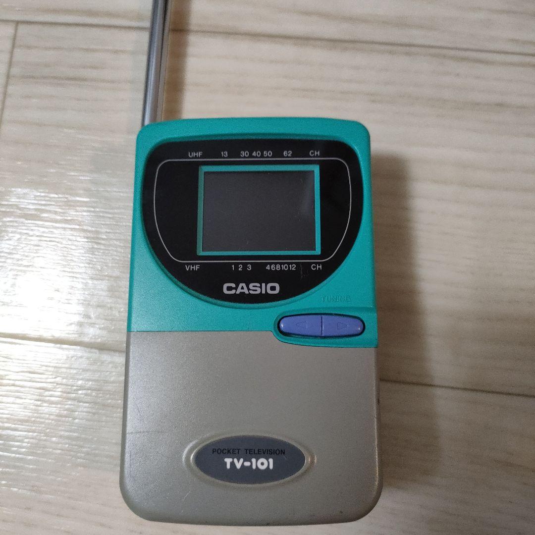 CASIO TV-101 ポケットテレビ - メルカリ