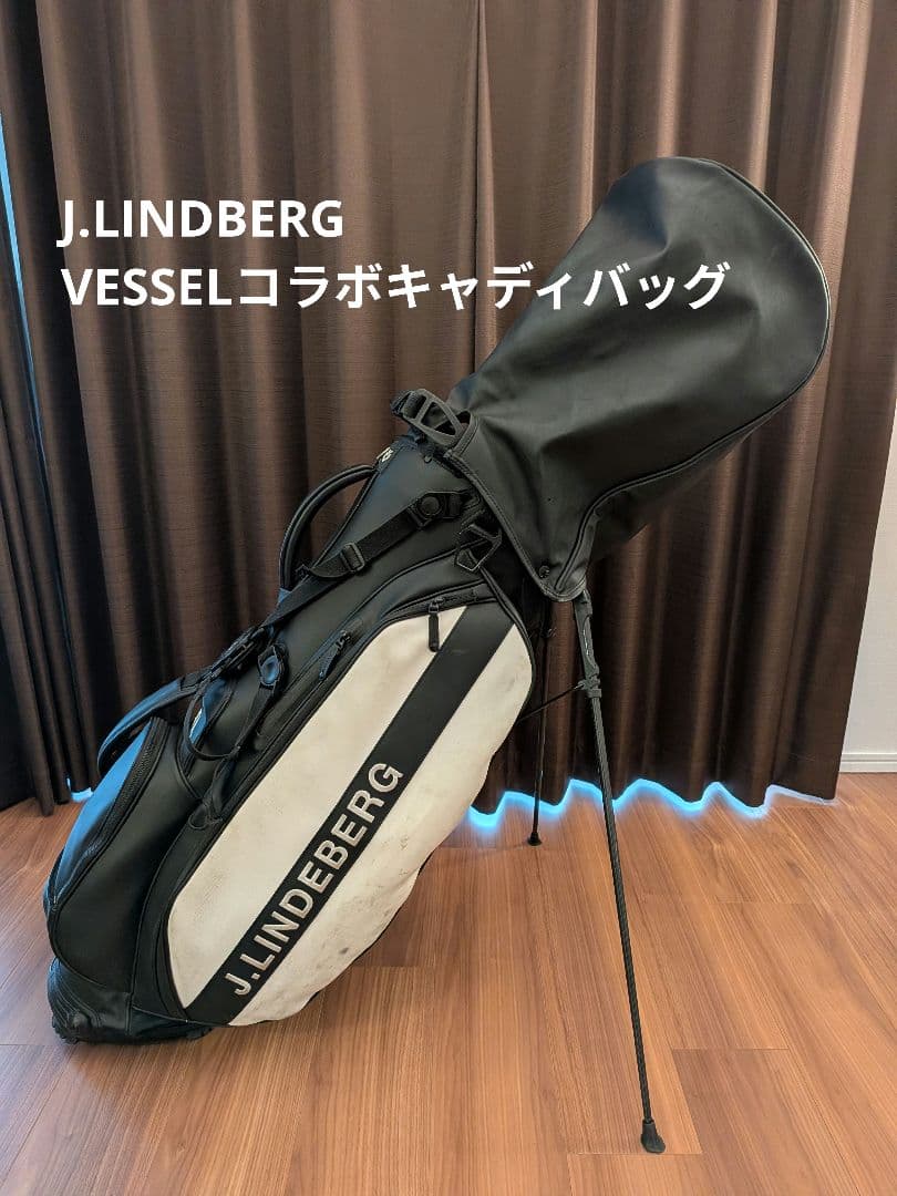 a*7様 J.Lindeberg キャディバッグ スタンド付き yuuyuusports_42190043
