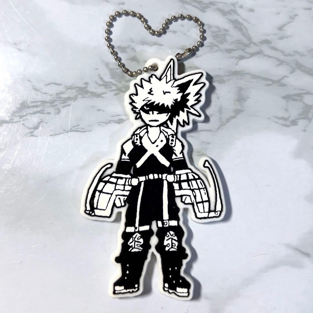 ヒロアカ 爆豪勝己 ラバーキーホルダー - メルカリ
