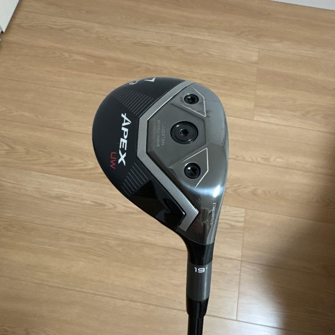 25年式キャロウェイAPEX UW 19° ヘッドカバー付き - メルカリ