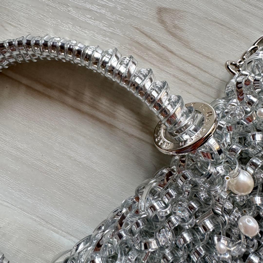 《専用商品》キラキラショルダーバッグ♪パール・ビーズ・スパンコール☆ハンドメイド