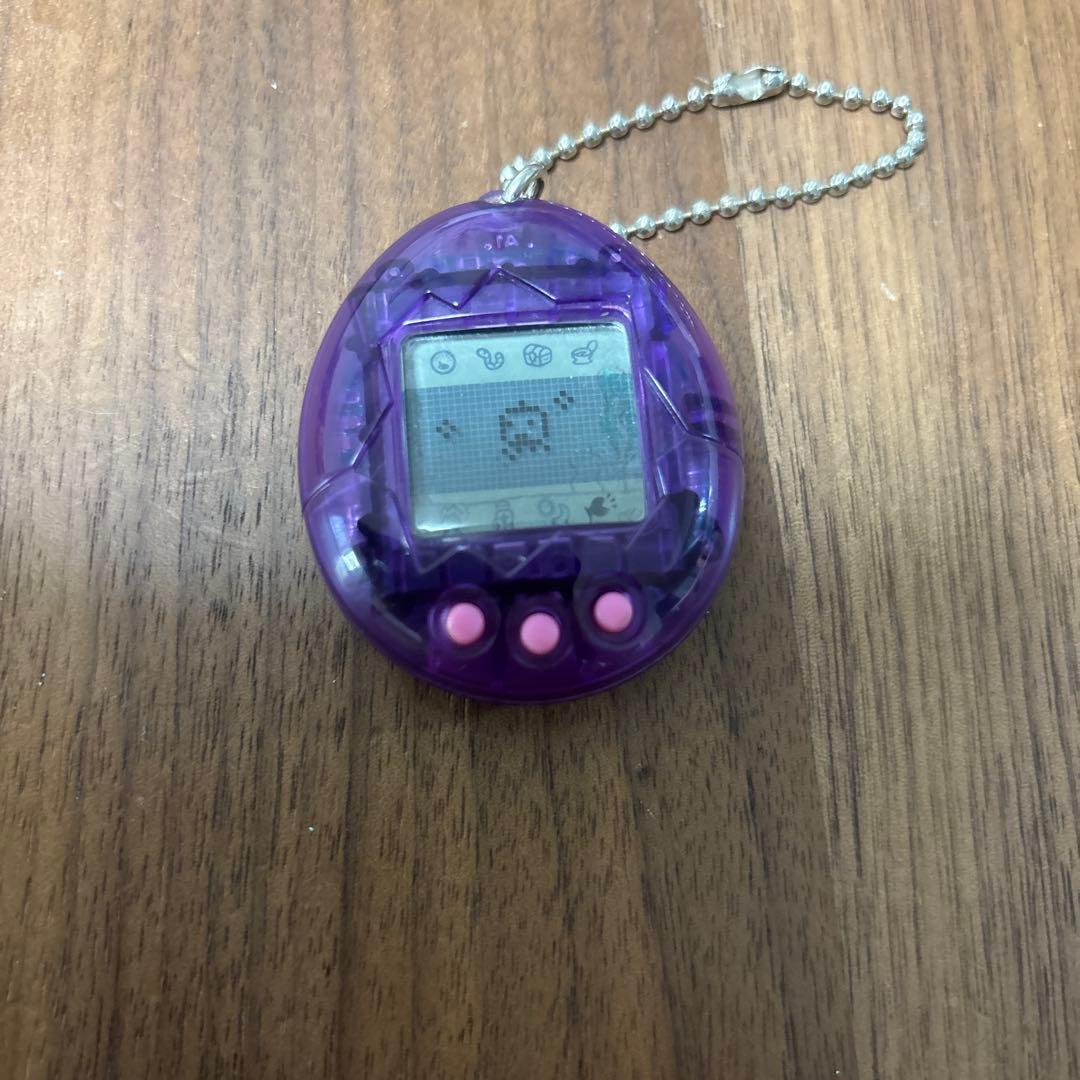 海で発見！たまごっち スケルトンパープル クリアパープル 紫 その130