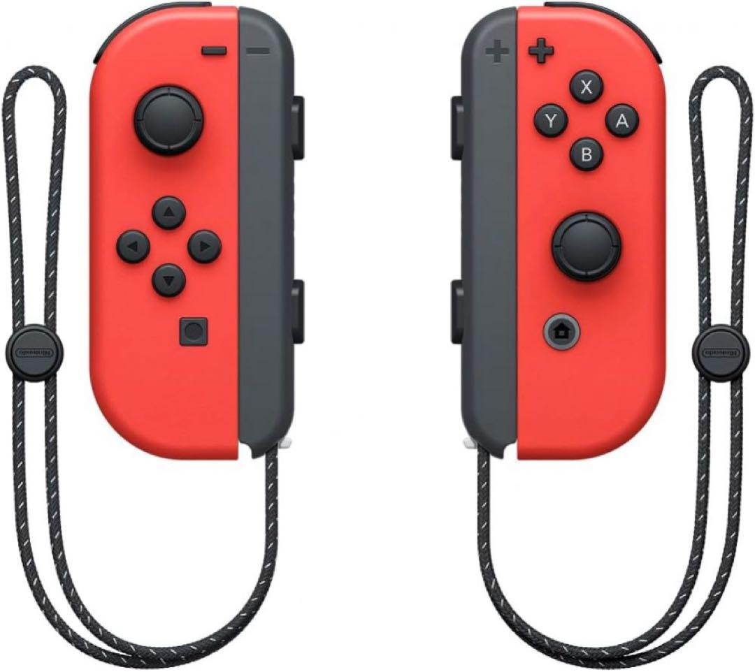 有機ELモデルSwitchに付属　Joy-Conマリオレッドストラップ 任天堂、「Nintendo Switch（有機ELモデル） マリオレッド」を本日10月