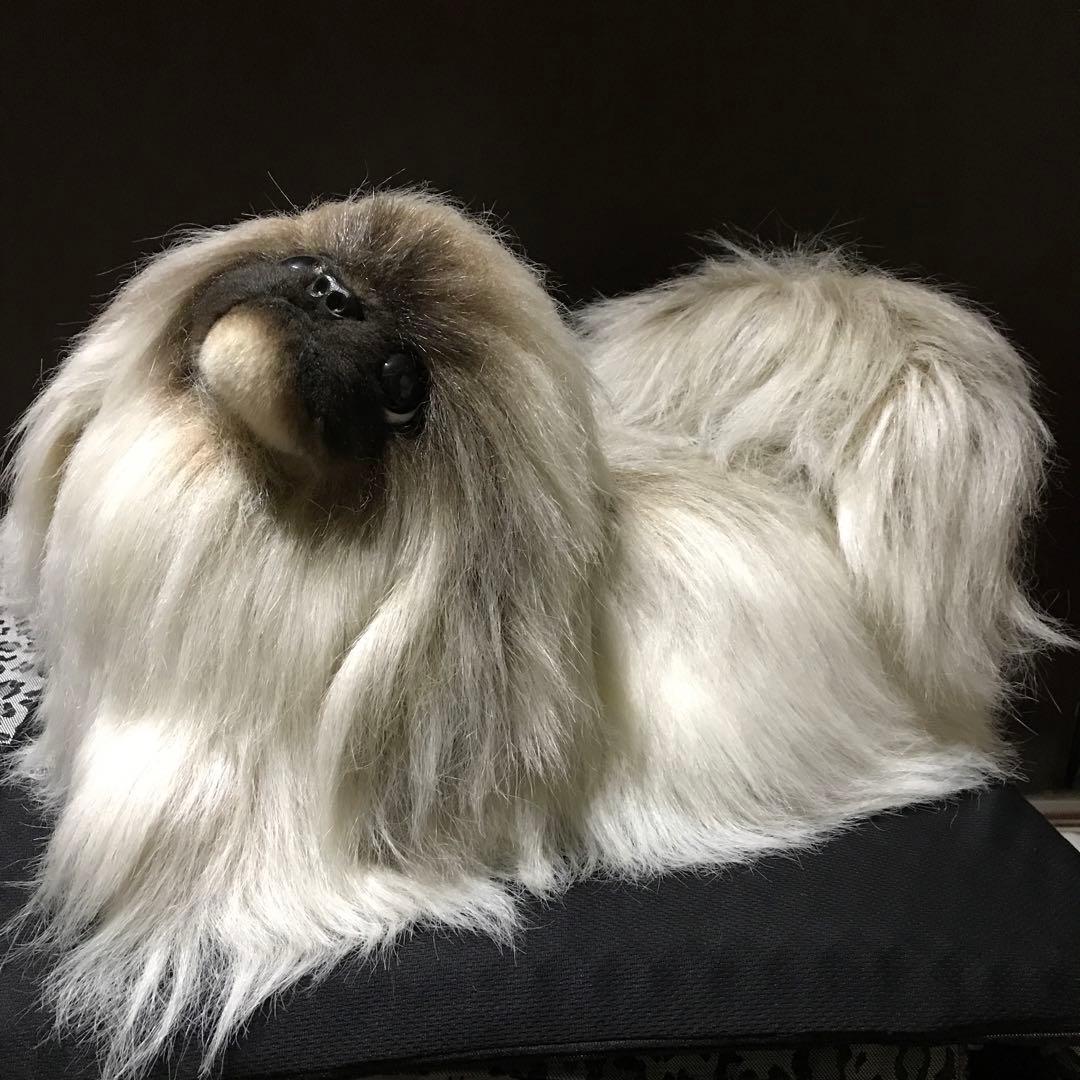 ぬいぐるみ 犬 いぬ ペキニーズ リーベ 日本製❣️ - メルカリ