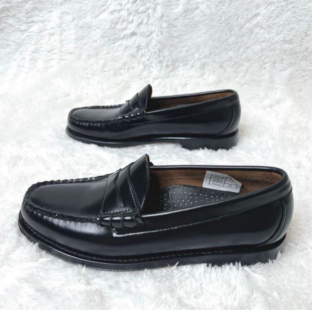 未使用級✨G.H.BASS WEEJUNS ローファー 本革 ブラック