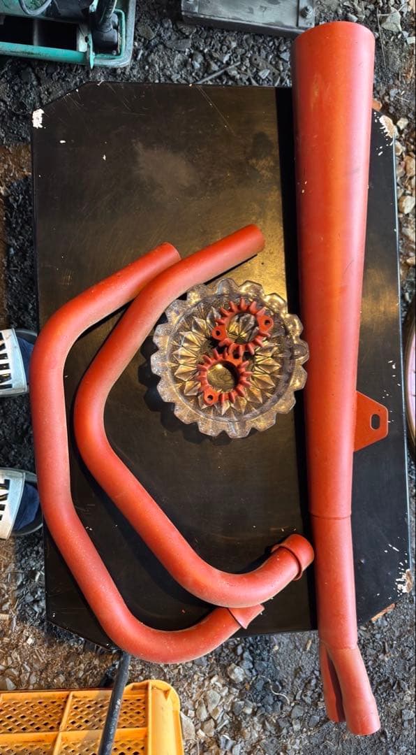 旧ロゴ/廃盤/未使用 ホーク 【廃盤】DJクロスメガホン 105φ フランジ