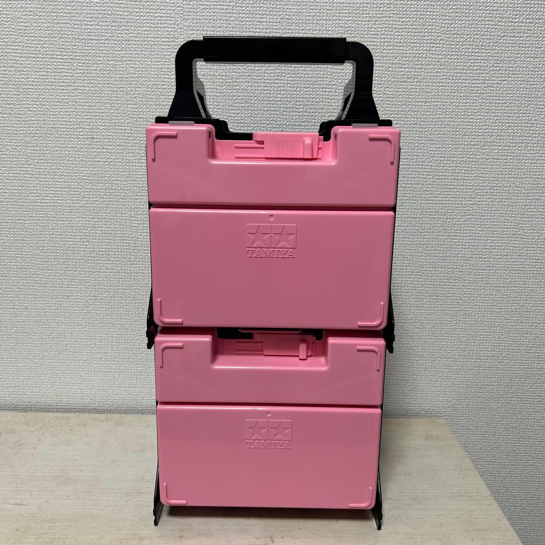 [ミニ四駆] ポータブルピット ピンク/黒 値下げ⭕️ 新製品】『ポータブルピット (ピンク) 』ミニ四駆ステーション限定発売