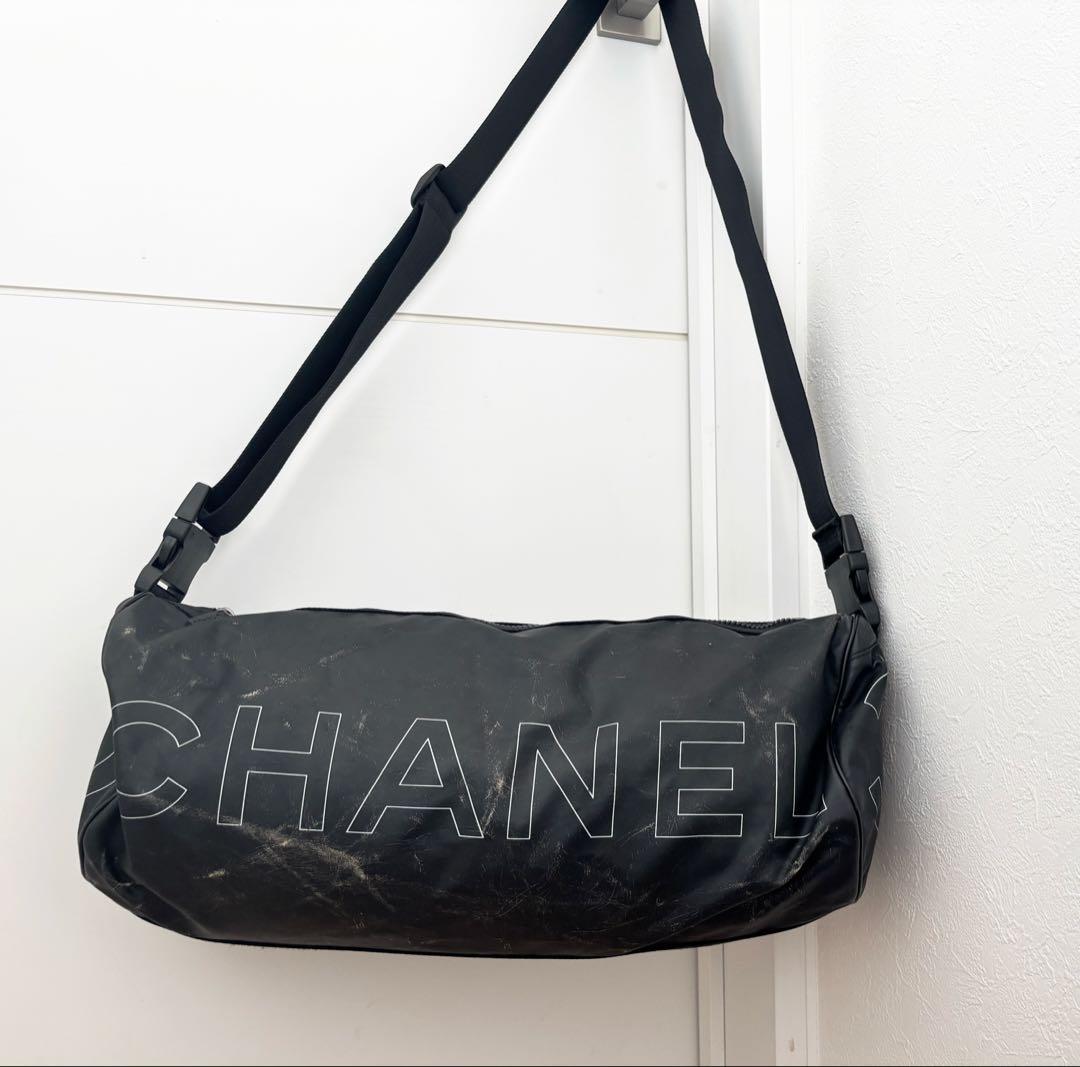 CHANEL シャネル スポーツライン ボストン ショルダーバッグ - メルカリ