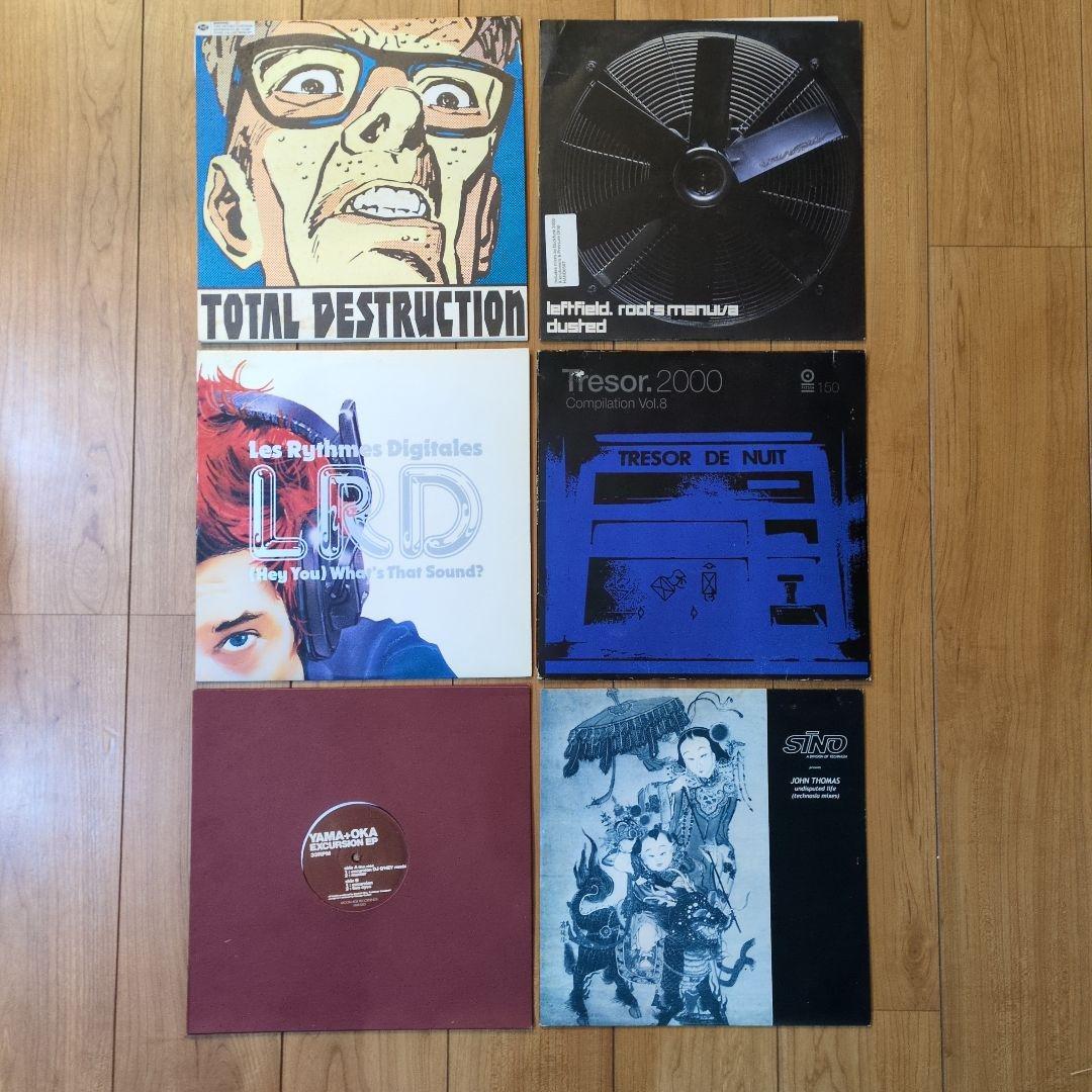 テクノ techno レコード 6セット Leftfield 他 - メルカリ
