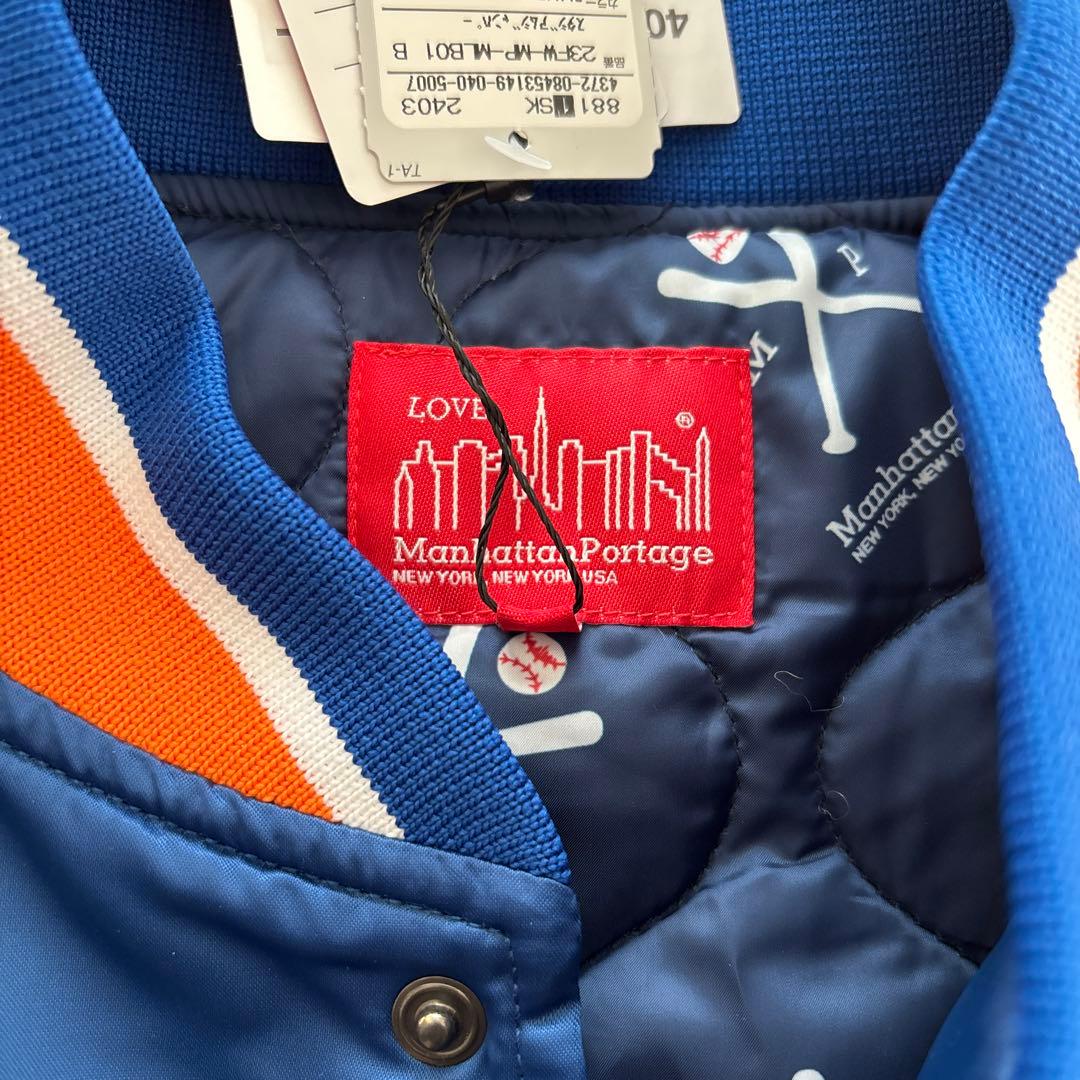L マンハッタンポーテージ スタジアムジャンパー MLB コラボ メッツ