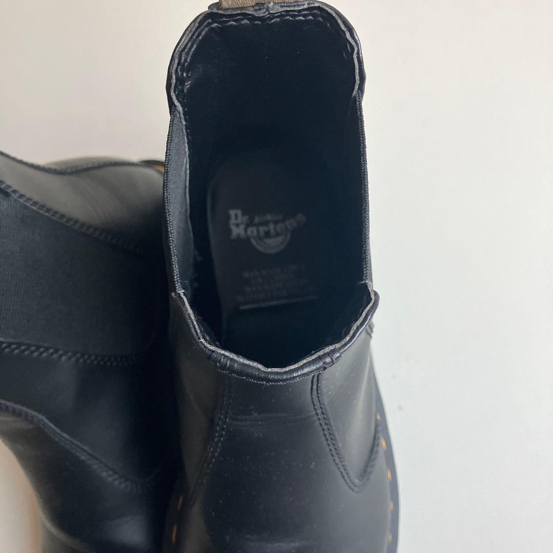 ドクターマーチン チェルシーブーツ ヴィーガン サイドゴア UK7 26cm