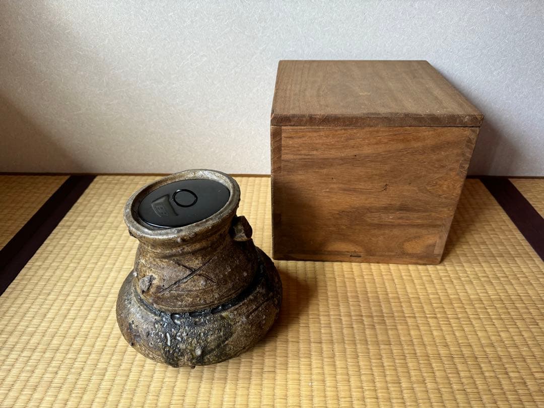 大名品 古伊賀 破袋水指 桃山〜江戸初期 - メルカリ