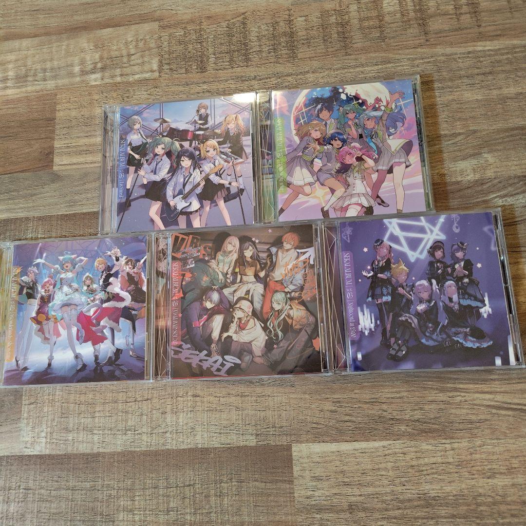 プロセカ SEKAI ALBUM vol.3 5枚セット 25時、ナイトコードで。 SEKAI ALBUM vol.3｜ディスコグラフィー