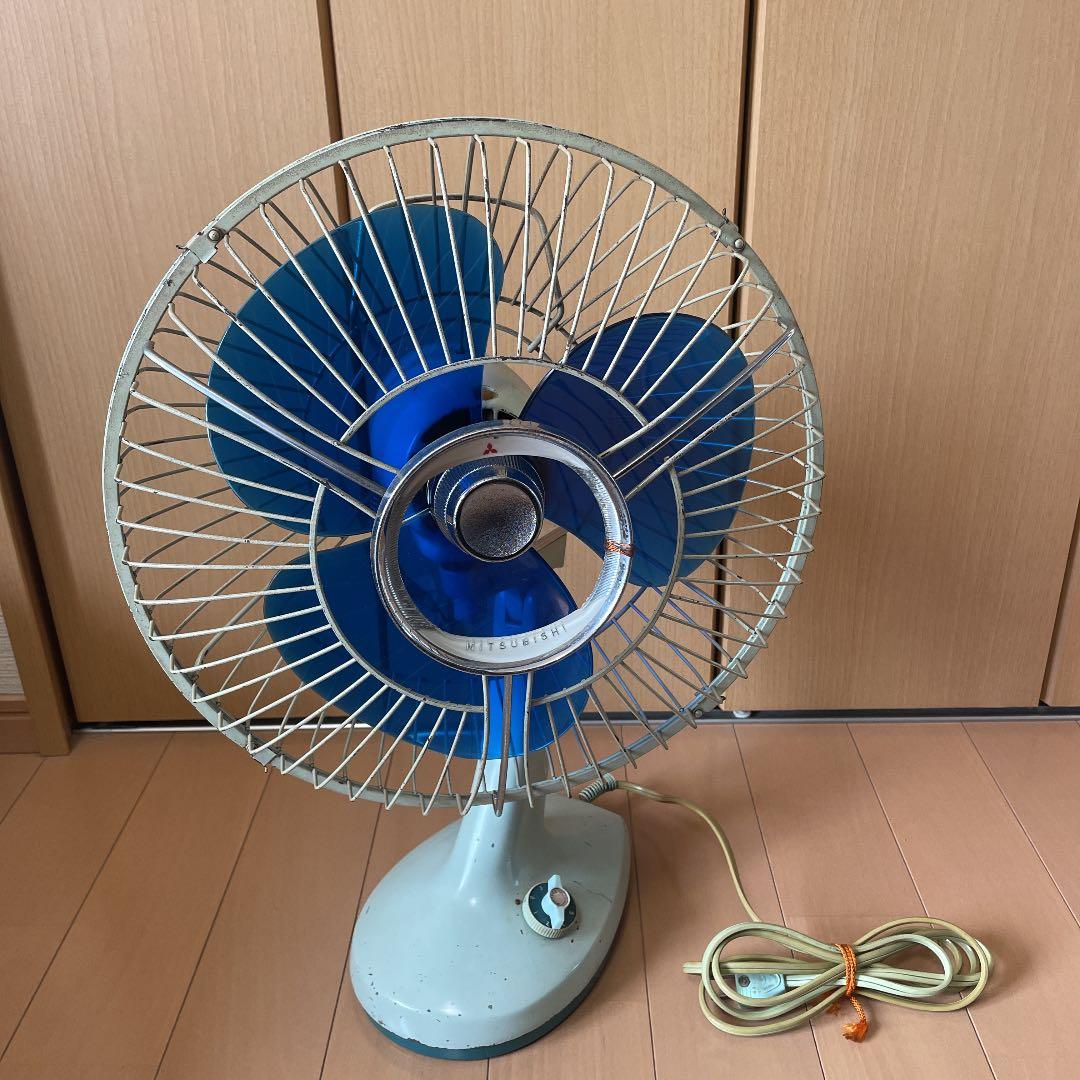 三菱 扇風機 昭和レトロ - メルカリ