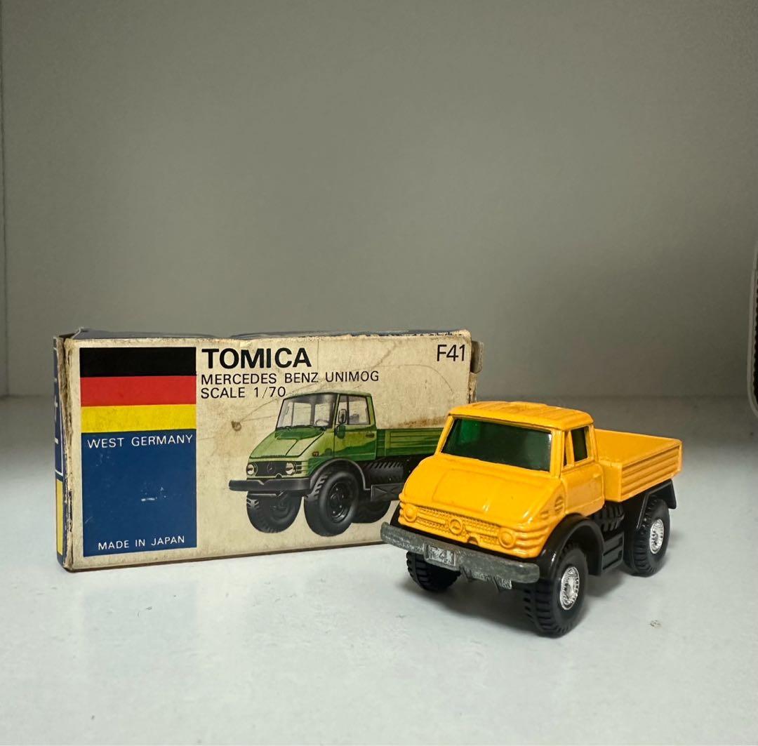 トミカ 青箱 外国車 メルセデス ベンツ ウニモグ F41 ヴィンテージ