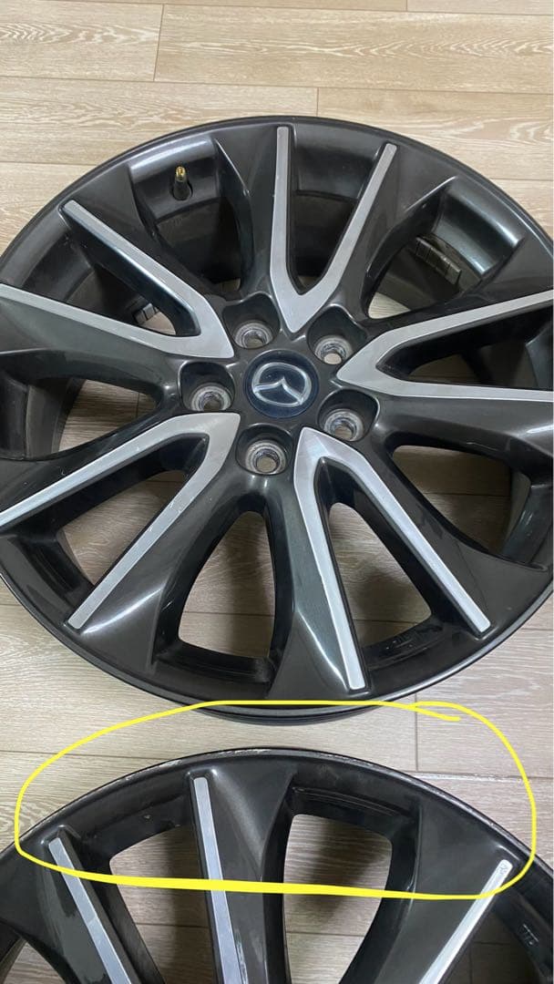 マツダDK5 CX-3 純正アルミホイール18インチ 7.0J +504点セット