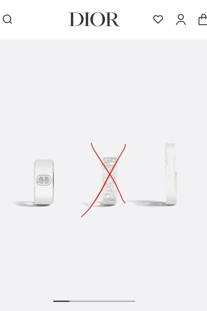 新品未使用】Dior メンズピアス 専用箱と巾着付き - メルカリ