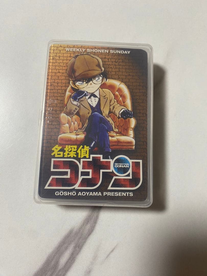希少】名探偵コナン 青山剛昌 原画トランプ 少年サンデー 応募者全員