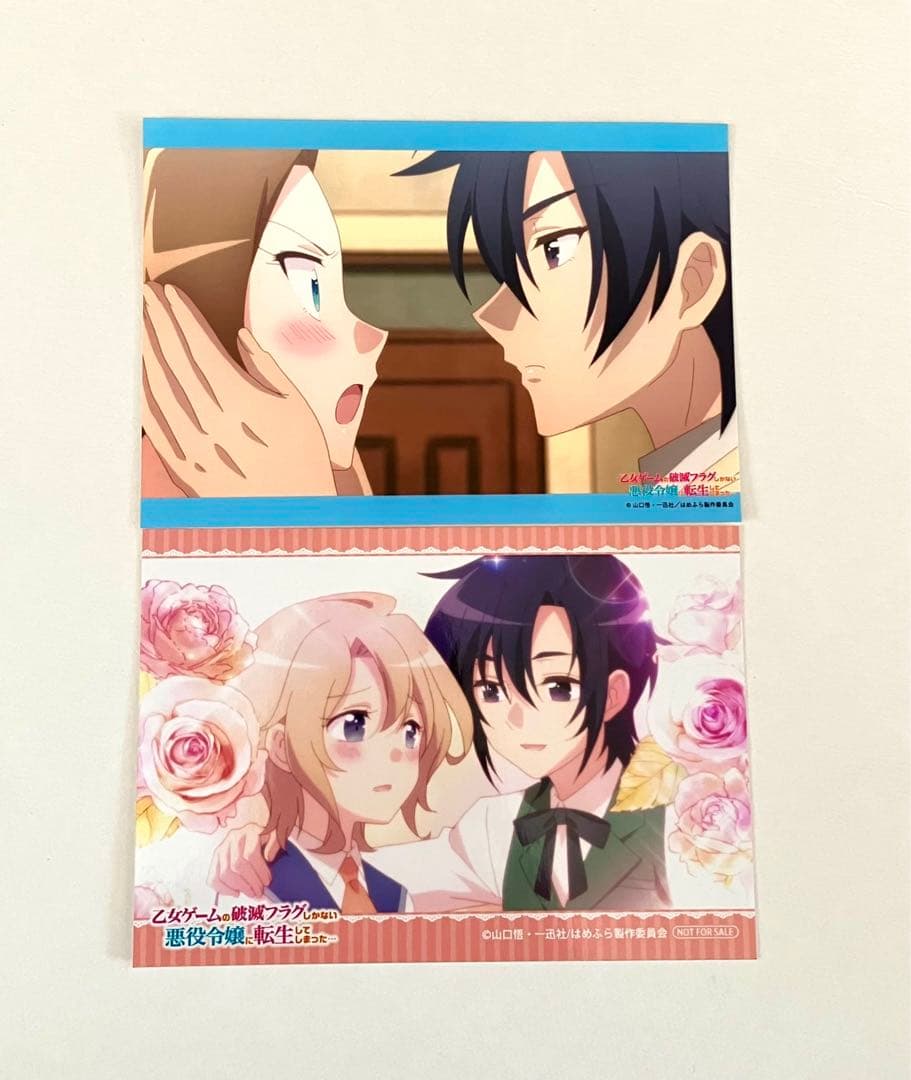 乙女ゲームの破滅フラグ はめふら カフェ グラッテ ブロマイド 誘惑