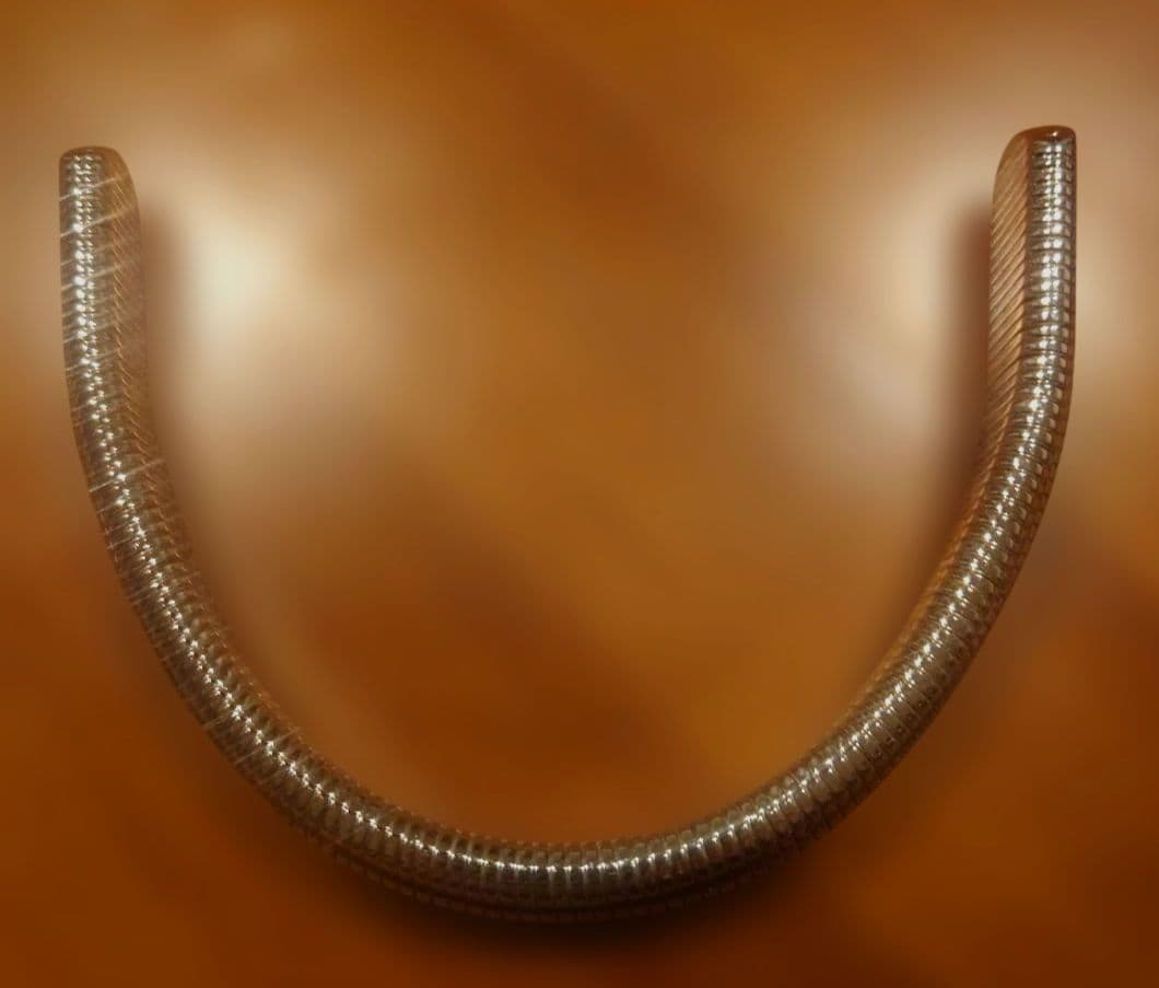 オリゴンリング U字リング(大)　美品 仁尾彫金『幅3mm厚み3ミリ、平打リング』ハンドメイド353 指輪