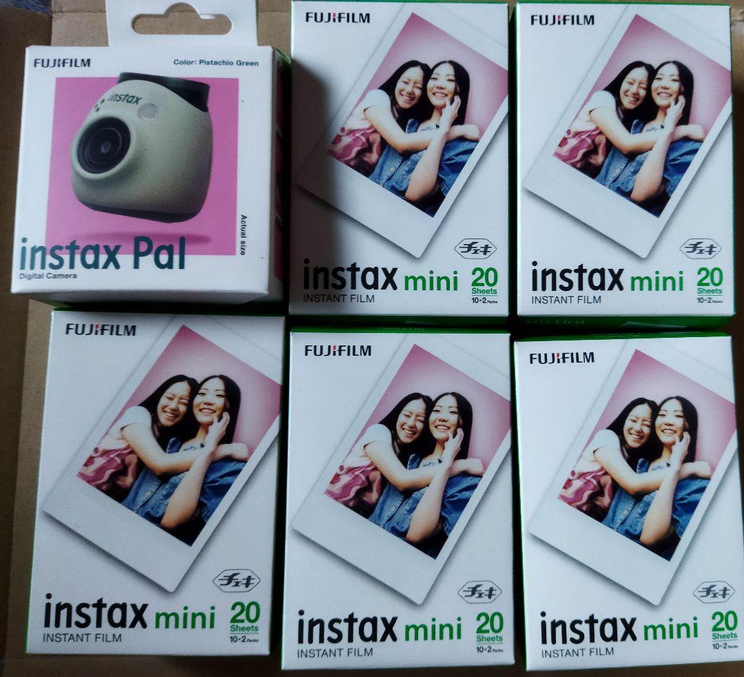 チェキ INSTAX Palとinstax mini film 2本パック5個 INSTAX“チェキ”シリーズに、いつでもどこでも気軽に撮影できる