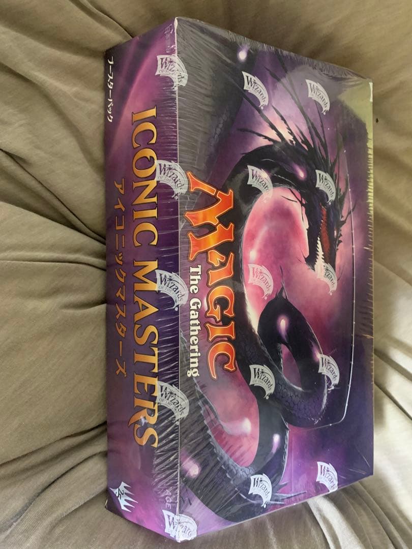 mtg アイコニックマスターズ 日本語版 シュリンク付き未開封BOX ①
