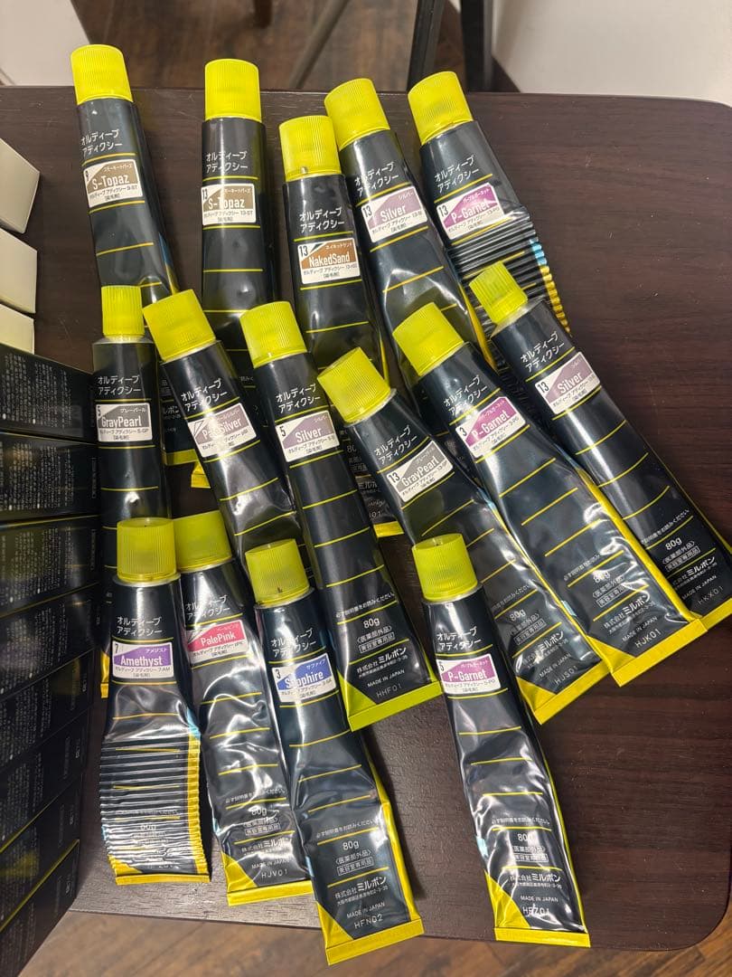 ヘアカラーセット 各色チューブ アディクシー cota など - メルカリ