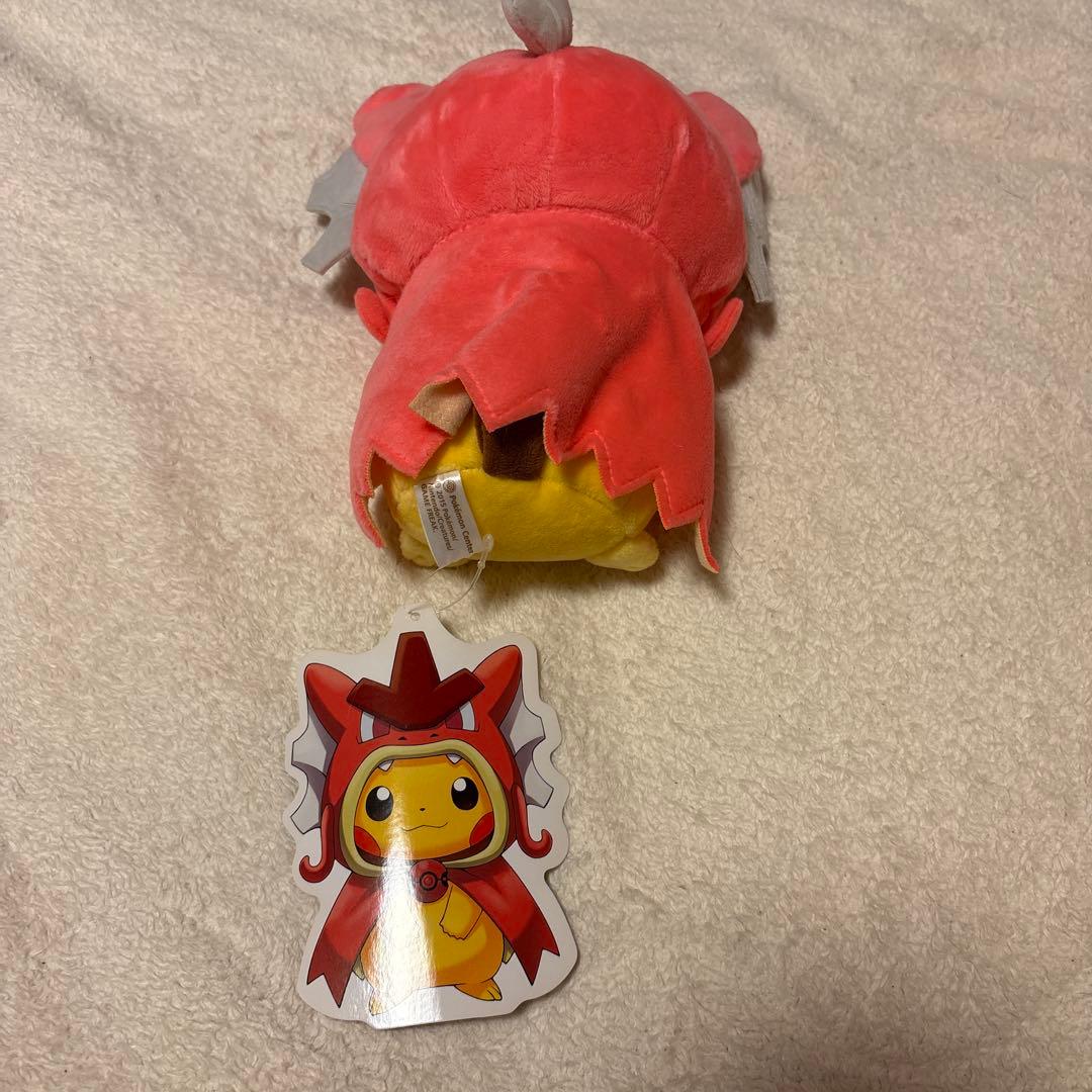 ポケモンセンター ヒロシマ 赤いギャラドス ポンチョ ピカチュウ