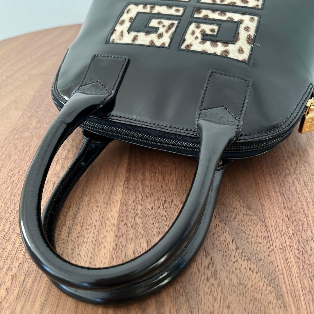 ジバンシー】レア 4Gロゴ バッグ ゴールド金具 ヴィンテージ ハラコ