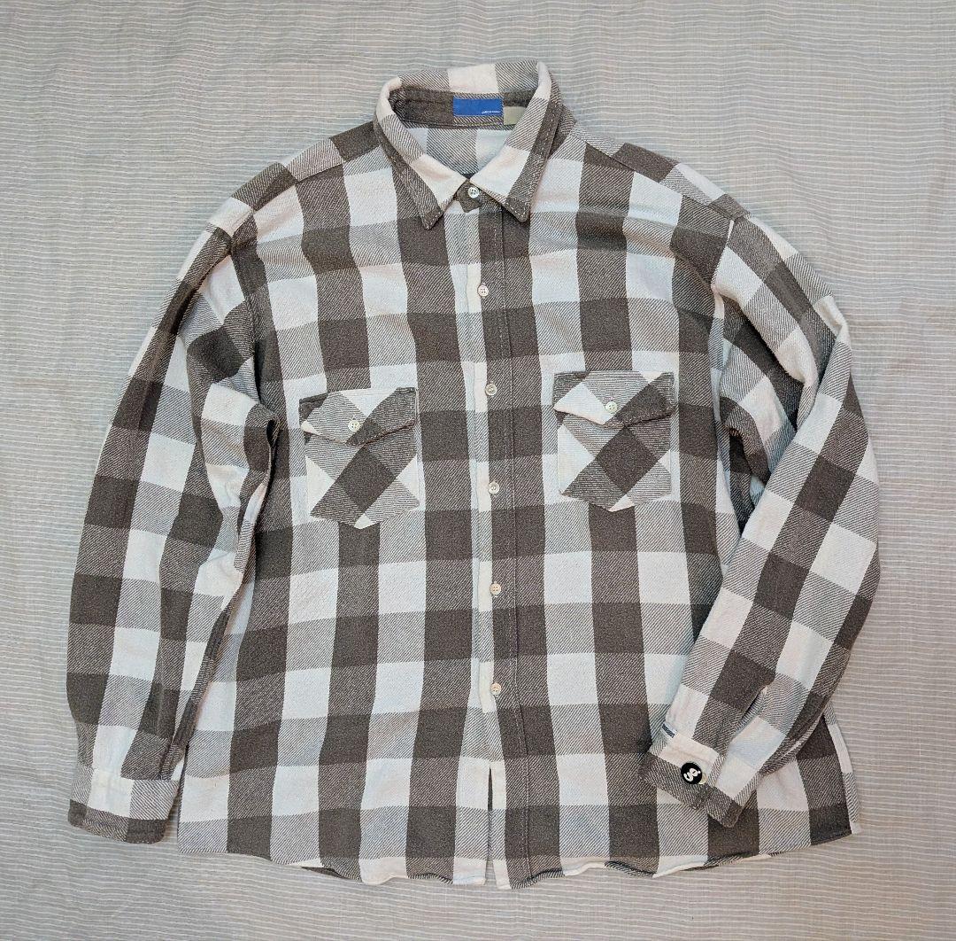 90s GOODENOUGH ネルシャツ 初期 幻XL 藤原ヒロシ AFFA - メルカリ