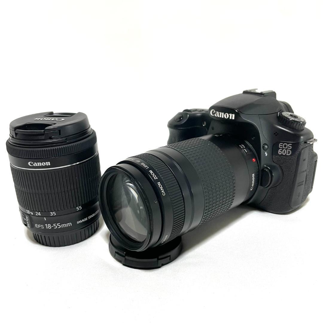 表現力を高めたい人へ❣️ Canon EOS 60D 超望遠ダブルレンズセット