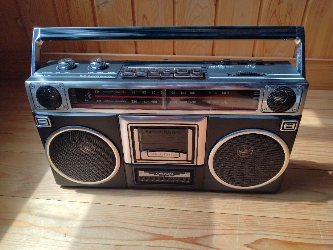 オリオン　ステレオラジカセ　SCR-B5 Amazon.co.jp: ORION Bluethooth搭載 ステレオ ラジカセ SCR-B5 ワイド