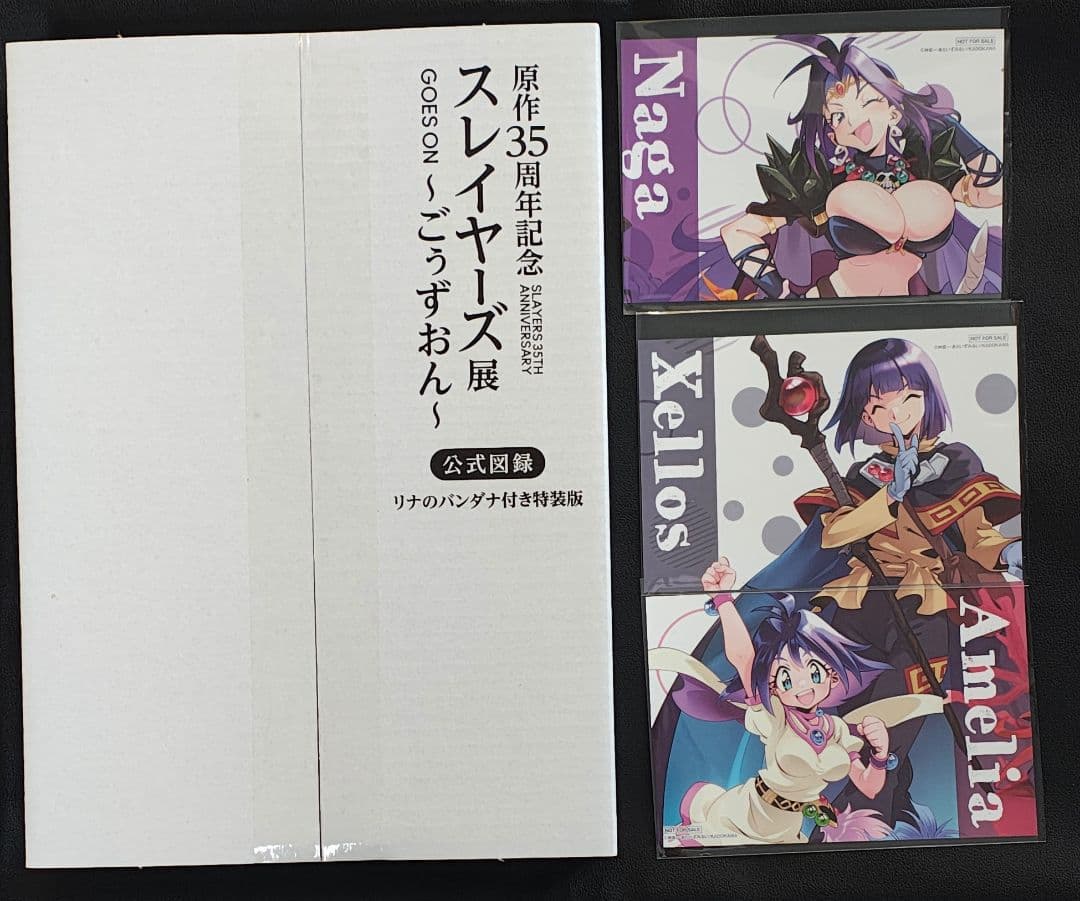 原作35周年記念 スレイヤーズ展〜ごぅずおん〜公式図録 リナのバンダナ