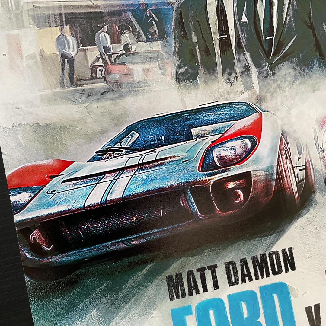 海外版ポスター『フォードvsフェラーリ』（Ford v Ferrari）#1 - メルカリ