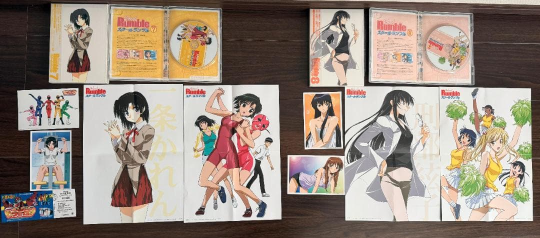 スクールランブル セル版DVDセット全巻21枚 1期＋1期補習+2期＋3期