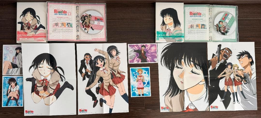 スクールランブル セル版DVDセット全巻21枚 1期＋1期補習+2期＋3期