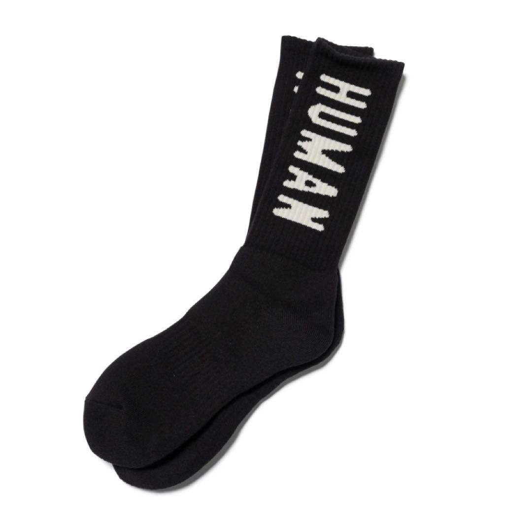 レッグウェア HUMAN MADE HM Logo Socks \"Black\"