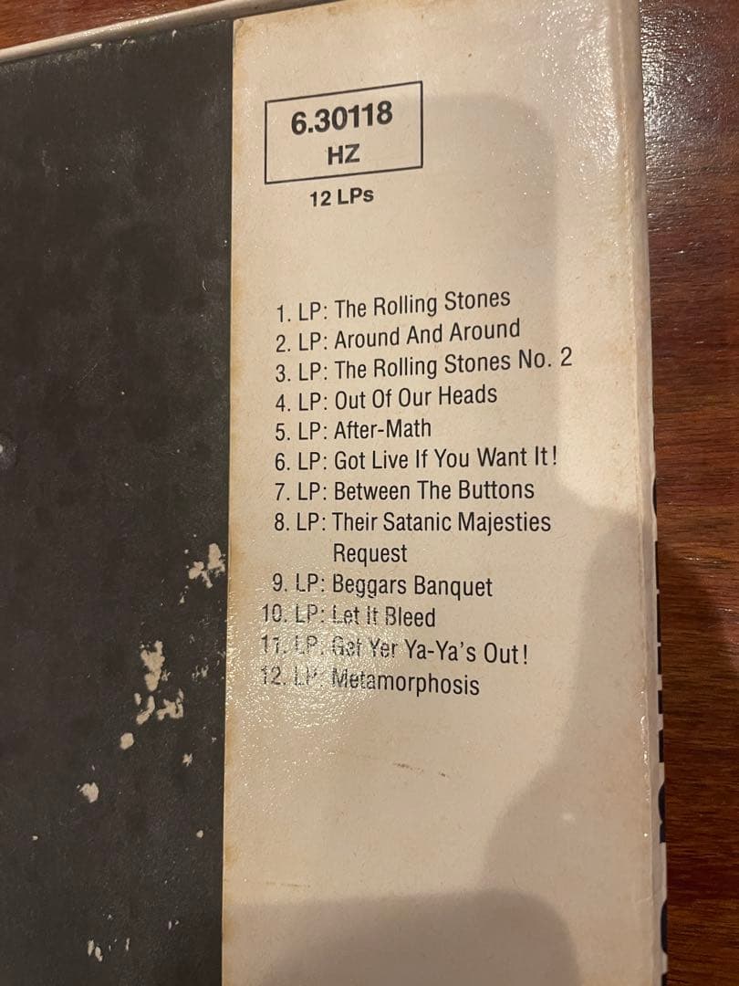 The Rolling Stones The Story 12LPセットドイツ盤 - メルカリ