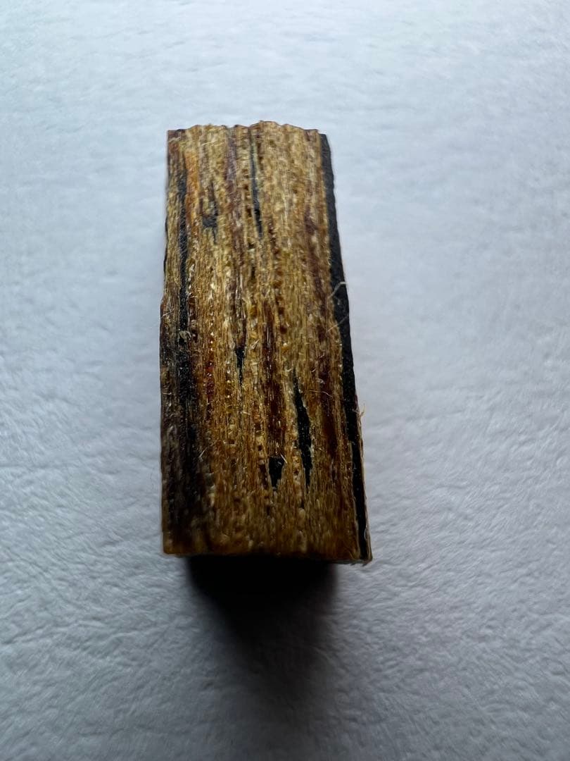 古渡命銘木　御家雪月花五十種名香　伽羅　銘【朧】0.220g 香木/沈香/伽羅