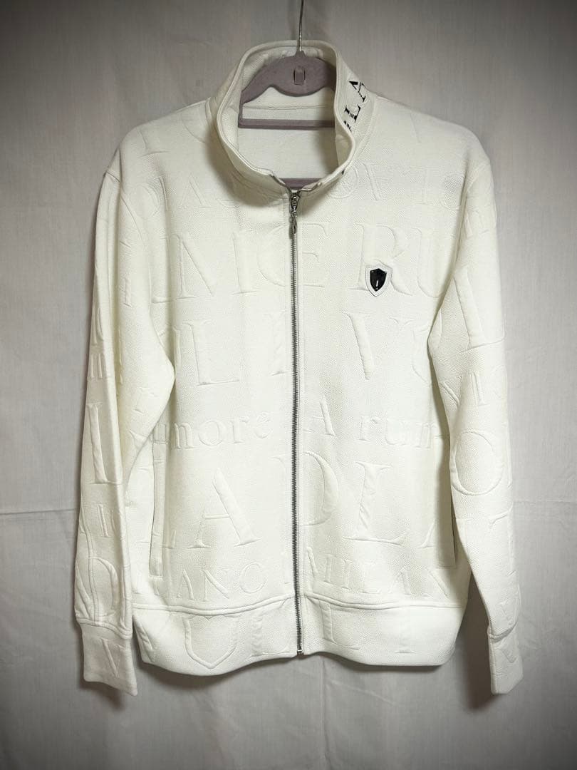 【新品未使用】ヴィオラルモーレ　総柄セットアップ　VIOLA rumore 白 VIOLA rumore（ヴィオラ ルモーレ） Tシャツ メンズ 長袖 長袖Tシャツ