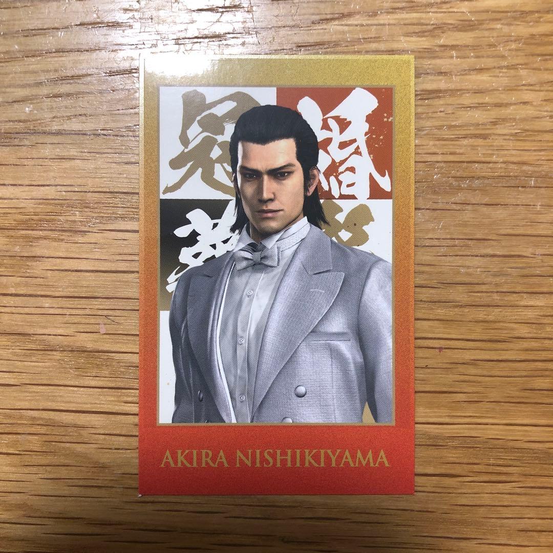 龍が如く 冠婚葬祭展 錦山彰 ショットイメージカード - メルカリ