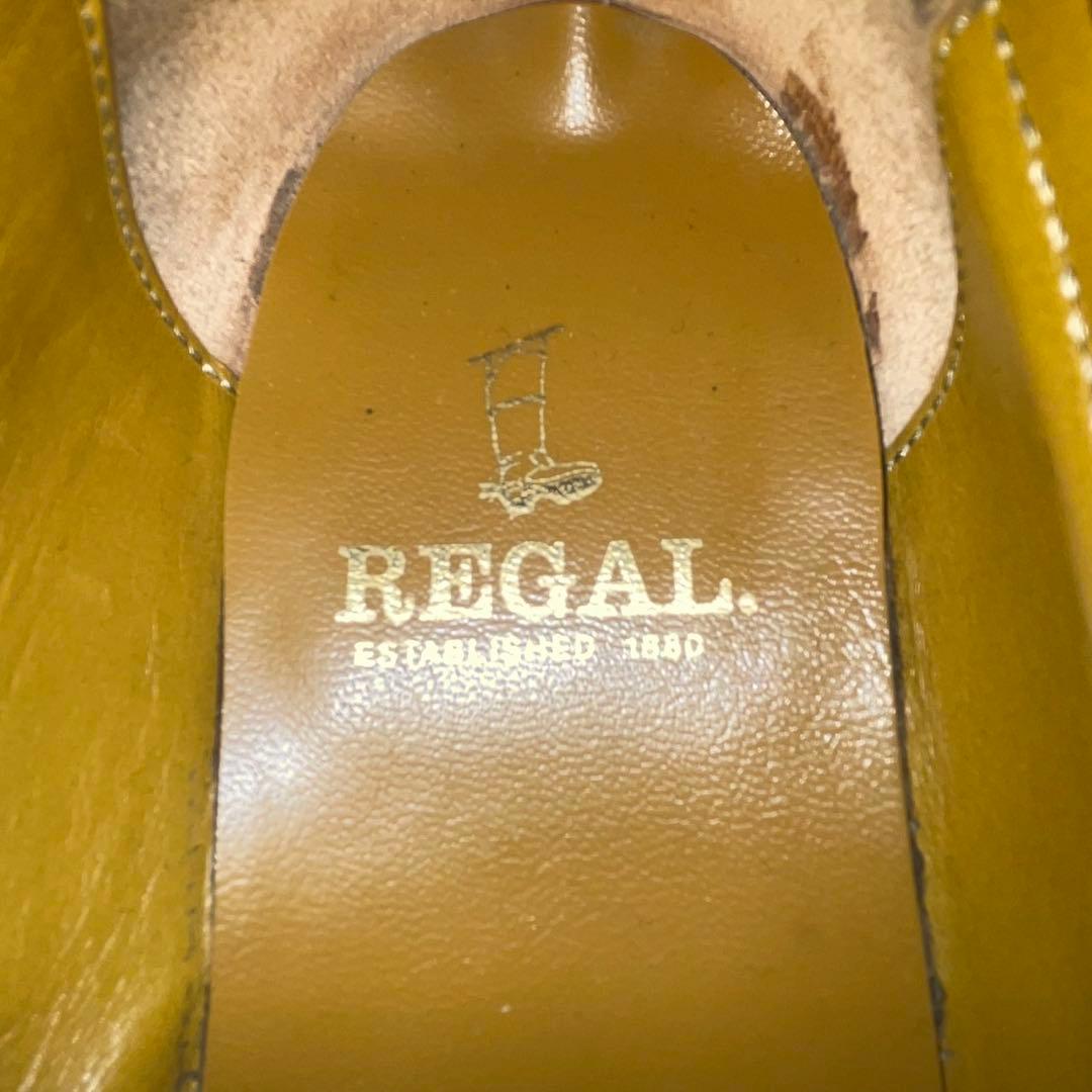 ☆美品☆リーガル REGAL タッセルローファー シボ革【24.5】2641