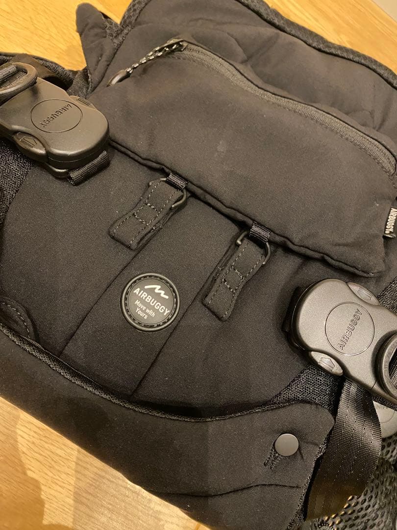 《美品》AIR BUGGY BABY CARRIER エアバギー抱っこ紐