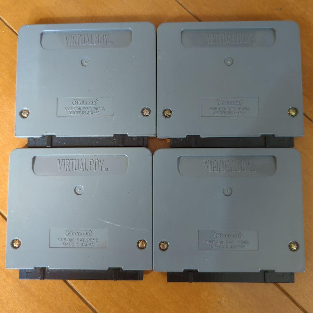 ジャンク品】バーチャルボーイ ソフト4本セット - メルカリ