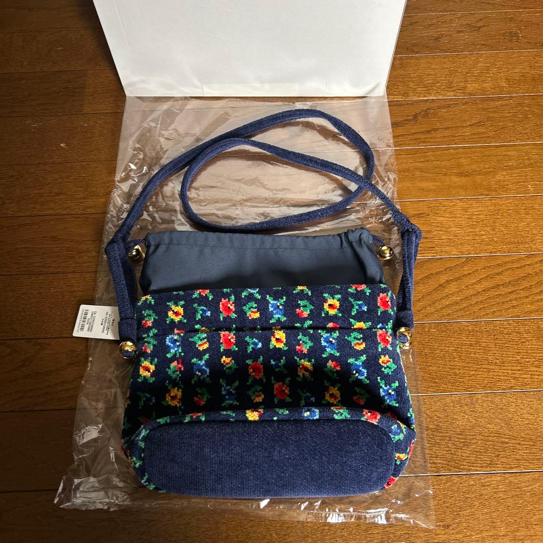 フェイラー カリーナ 巾着ショルダーバッグ ネイビー 新品 - メルカリ