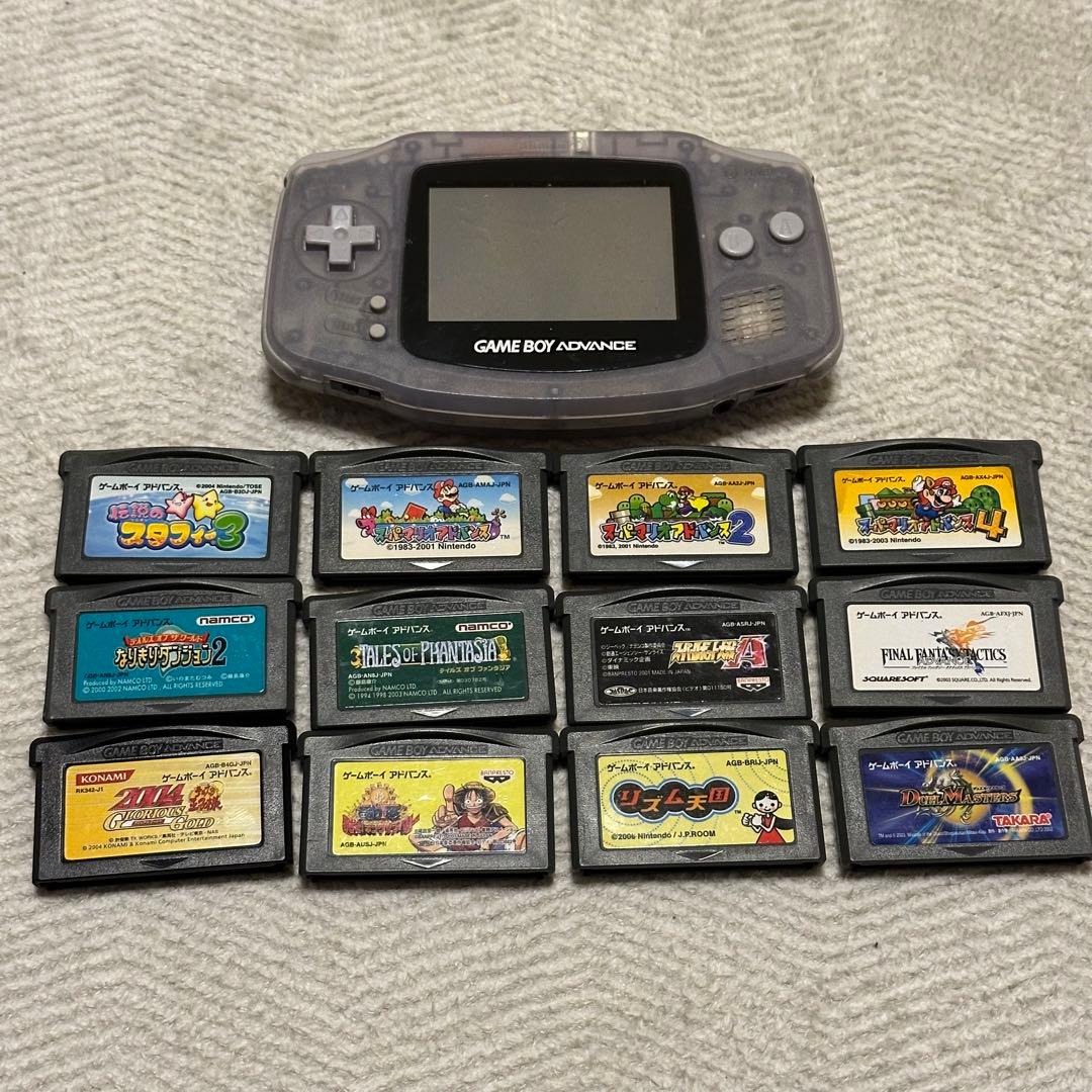 GBA本体+ソフト12本セット まとめ売り - メルカリ