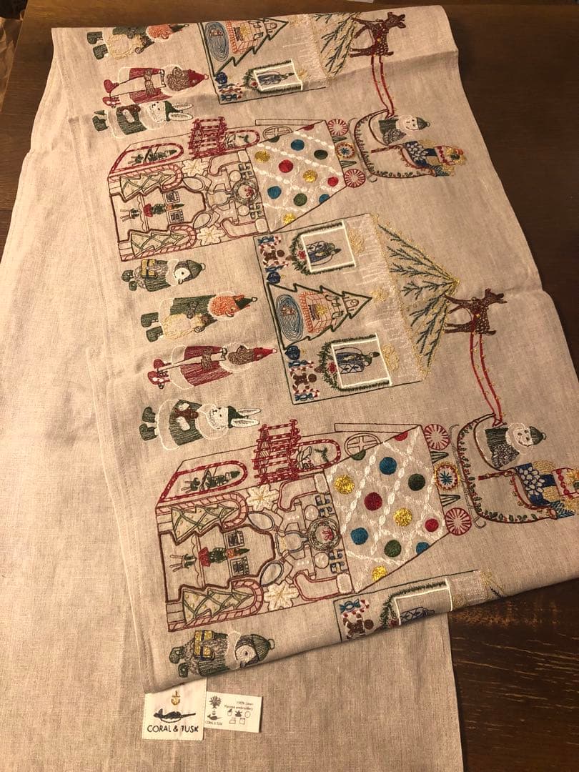 最終値下げ！CORAL&TUSK コーラル&タスク テーブルランナー クリスマス 最終値下げ！CORAL&TUSK コーラル&タスク テーブルランナー クリスマス